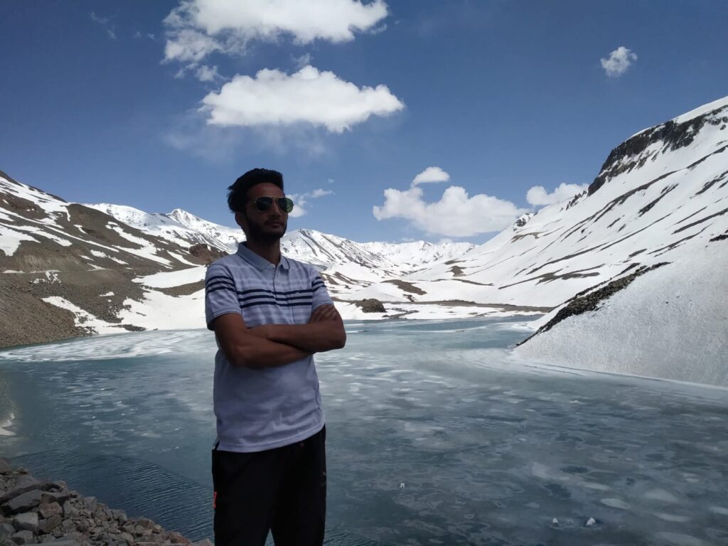 Client group enjoying a Himalayan mountain destination