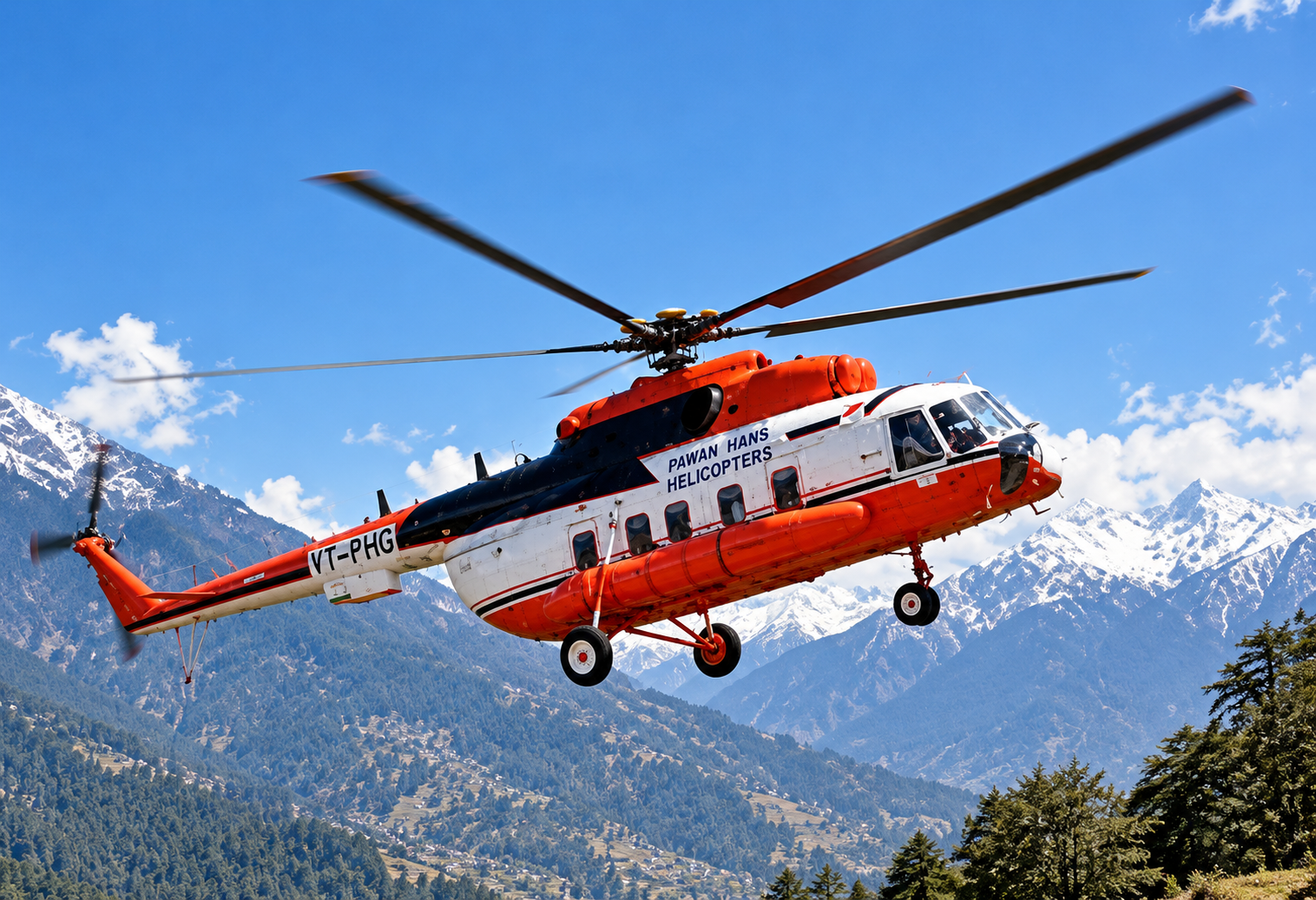Himalayan Helicopter Escape